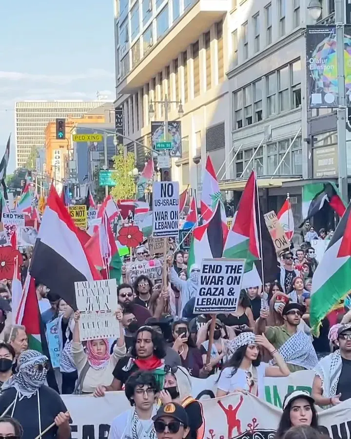 One Year Of Genocide One Year Of Resistance Protest 2